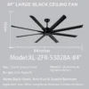 Ceiling Fan, HVLS, BLDC - view 4