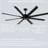 Ceiling Fan, HVLS, BLDC - view 5