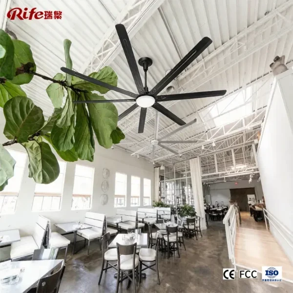 Ceiling Fan, HVLS, BLDC, Steel