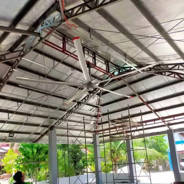 Ceiling Fan, HVLS, PMSM, IE5, 8ft - view 3