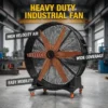 Ceiling Fan, HVLS, PMSM, VFD - view 2