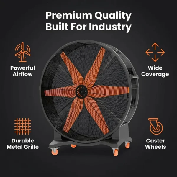 Ceiling Fan, HVLS, PMSM, VFD - view 4