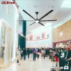 Ceiling Fan, HVLS, Steel, 38dB, 2-Year - view 2