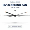 Ceiling Fan, IE5, PMSM, 12ft, 16ft