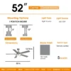 Ceiling Fan, KBS-52137 - view 4
