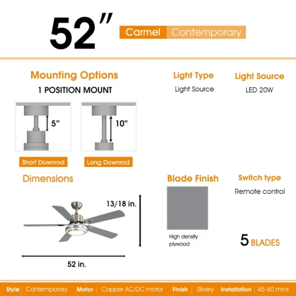 Ceiling Fan, KBS-52137 - view 4