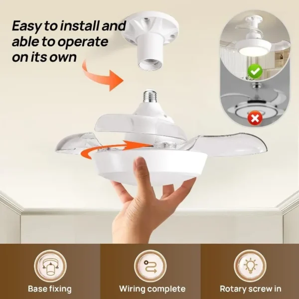 Ceiling Fan, LED - view 3