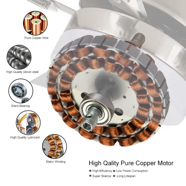 Ceiling Fan, LED, 220, 60 - view 5