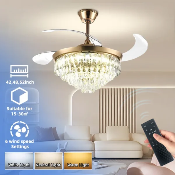 Ceiling Fan, LED, 22W - view 2