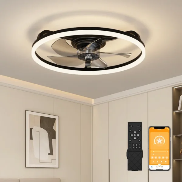 Ceiling Fan, LED, 3000-6500K, BLDC
