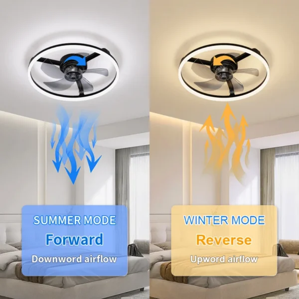 Ceiling Fan, LED, 3000-6500K, BLDC - view 2