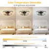 Ceiling Fan, LED, 3000-6500K, BLDC - view 3