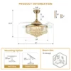 Ceiling Fan, LED, 42-Inch - view 2