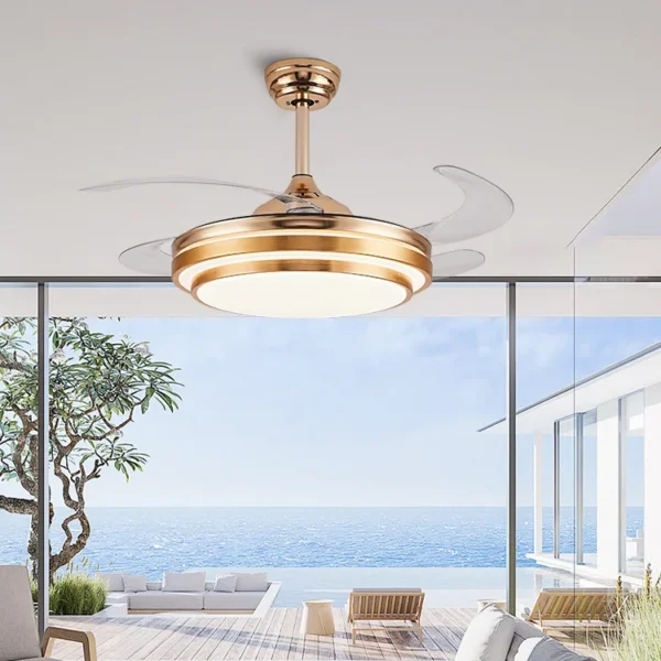 Ceiling Fan, LED, 6-Speed