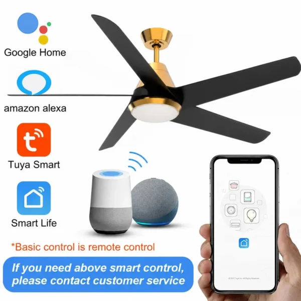 Ceiling Fan, LED, 6-Speed - view 2