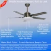 Ceiling Fan, LED, 6-Speed - view 2