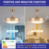 Ceiling Fan, LED, 6-Speed - view 3