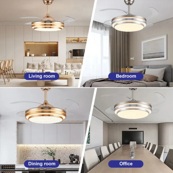 Ceiling Fan, LED, 6-Speed - view 4