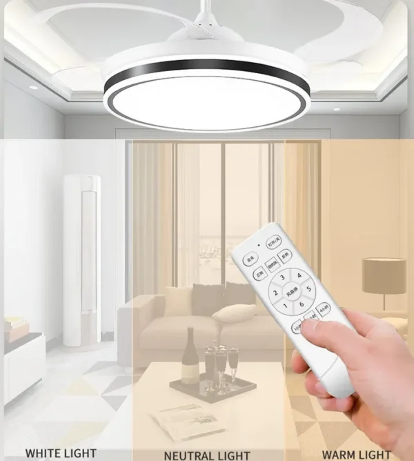 Ceiling Fan, LED, 85-265V - view 2