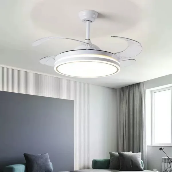 Ceiling Fan, LED, 90W, 3-Color, 220V - view 3