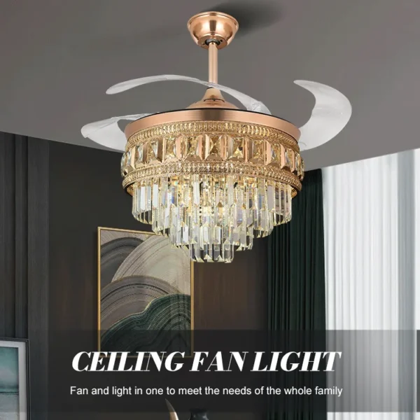 Ceiling Fan, LED, ABS - view 2