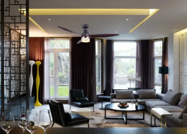 Ceiling Fan, LED, ABS - view 4