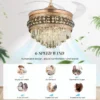 Ceiling Fan, LED, ABS - view 6