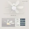 Ceiling Fan, LED, ABS, E27 - view 4