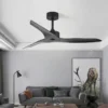 Ceiling Fan, LED, AC85-265V 50, Metal+Wood Blades - view 5