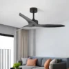 Ceiling Fan, LED, AC85-265V 50, Metal+Wood Blades - view 6