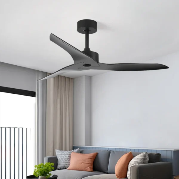 Ceiling Fan, LED, AC85-265V 50, Metal+Wood Blades - view 6