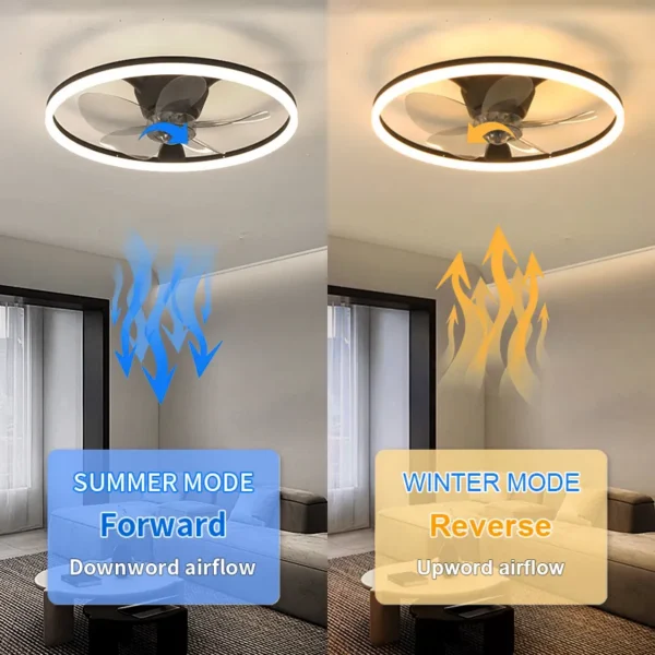 Ceiling Fan, LED, APP, BLDC - view 2