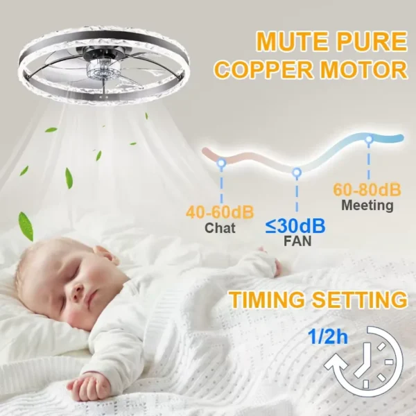 Ceiling Fan, LED, BLDC - view 5