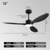 Ceiling Fan, LED, BLDC, STAR - view 4