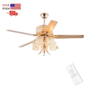 Ceiling Fan, LED, Copper