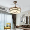 Ceiling Fan, LED, Copper+PC - view 2