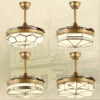 Ceiling Fan, LED, Copper+PC - view 3