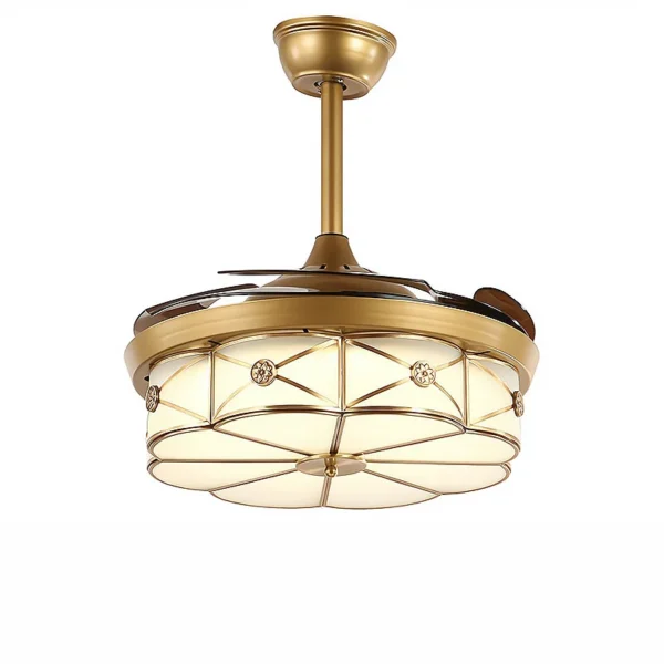 Ceiling Fan, LED, Copper+PC - view 5
