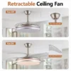 Ceiling Fan, LED, D0100XFARXU - view 6