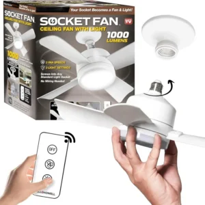 Ceiling Fan, LED, E26/E27, Plastic, SK-A001, 110v