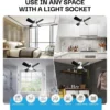 Ceiling Fan, LED, E26/E27 - view 6