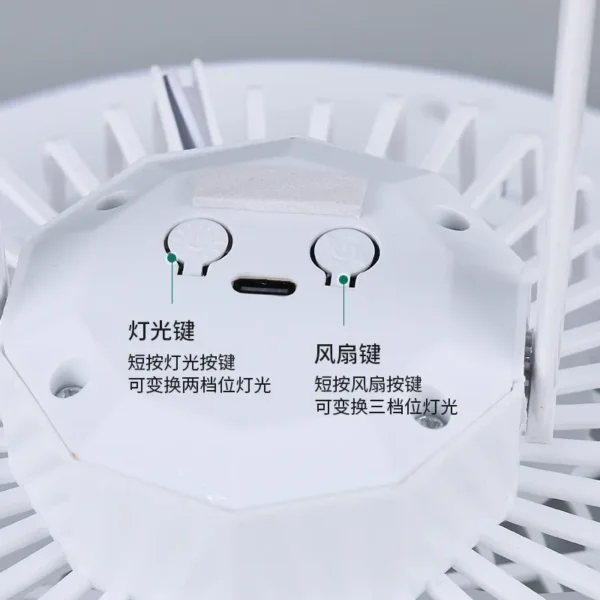 Ceiling Fan, LED, E27