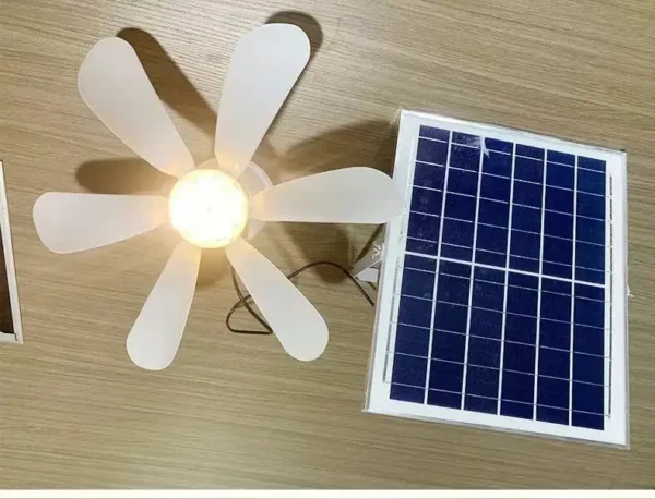 Ceiling Fan, LED, E27, Plastic - view 2