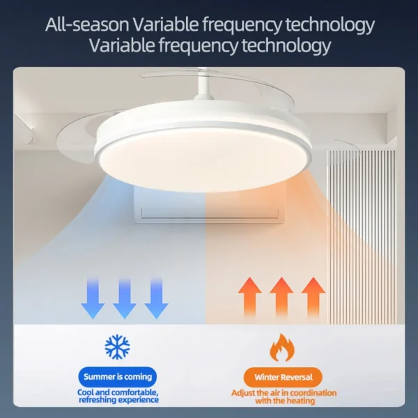 Ceiling Fan, LED, F08 - view 2