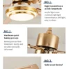 Ceiling Fan, LED, HC511 - view 3
