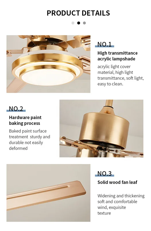 Ceiling Fan, LED, HC511 - view 3