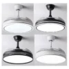 Ceiling Fan, LED, Iron + Splint
