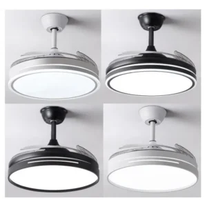 Ceiling Fan, LED, Iron + Splint