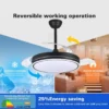 Ceiling Fan, LED, Iron + Splint - view 4