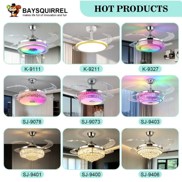Ceiling Fan, LED, K-9319 - view 4